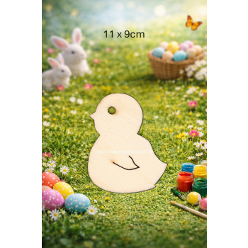 Kurczak 11cm, sklejka 3mm